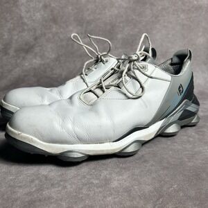 FootJoy FJ Tour Alpha White Leather Athletic Golf Sneakers 55506C Mens Size 11.5